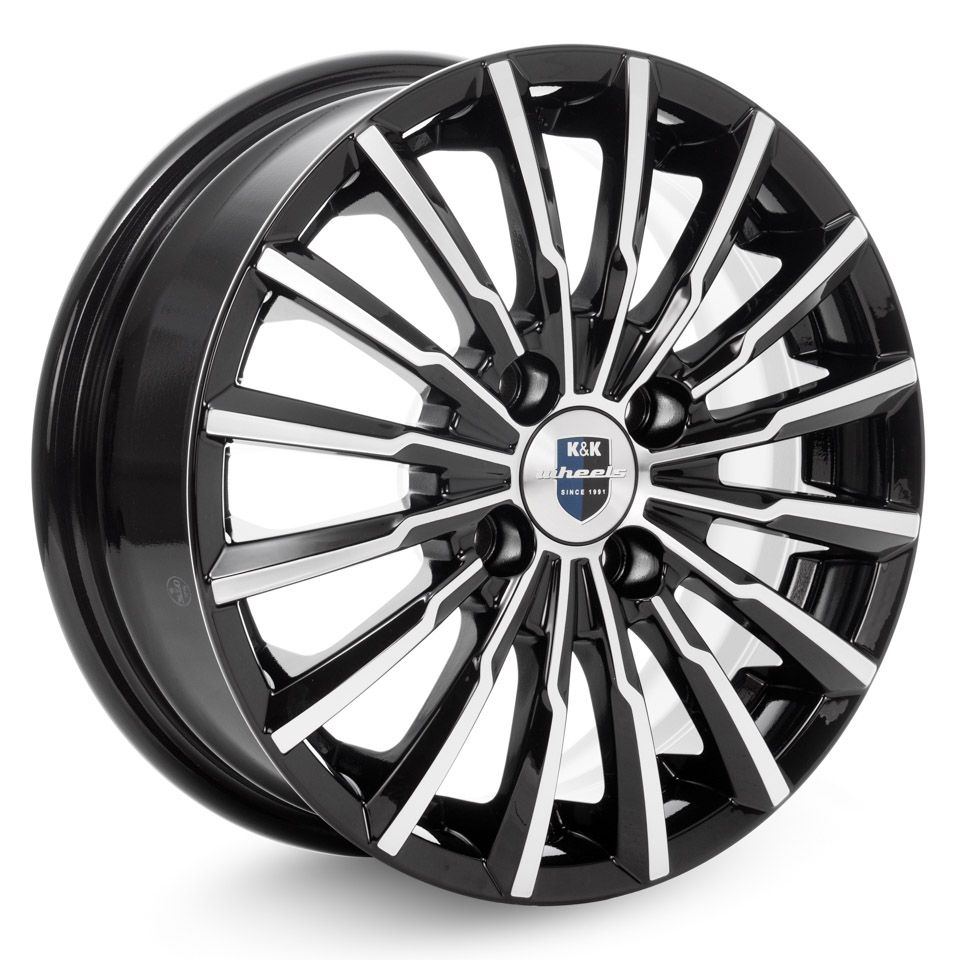 КиК  Акцент (КС641)  5,5\R14 4*100 ET39  d67,1  Алмаз черный