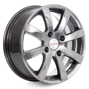 КиК  Джемини (КС617)  6,0\R15 4*100 ET48  d60,1  Дарк платинум
