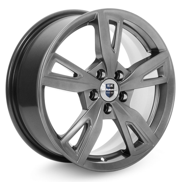 КиК  Фишт-оригинал (КС690)  6,5\R16 5*114,3 ET50  d66,1  Дарк платинум