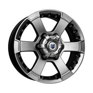 КиК  М56 (КС593)  7,0\R16 6*139,7 ET20  d67,1  Дарк платинум