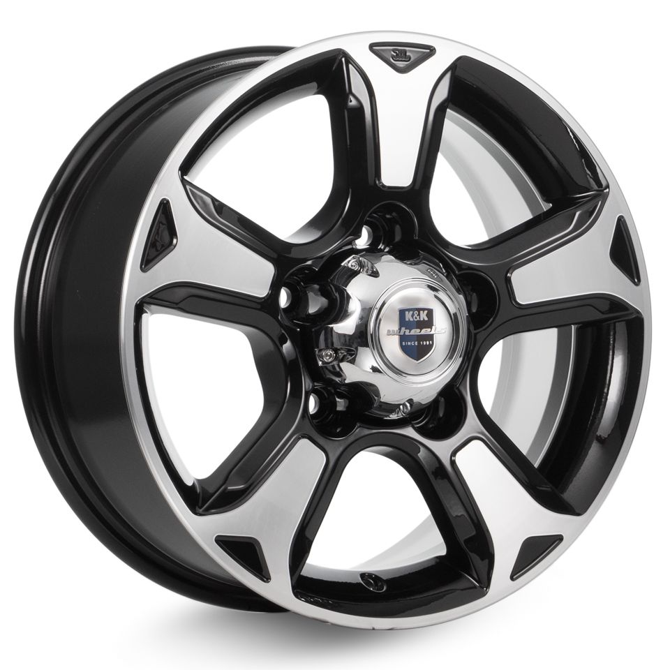 КиК  Атлант (КС757)  7,0\R16 5*139,7 ET35  d108,5  Алмаз черный