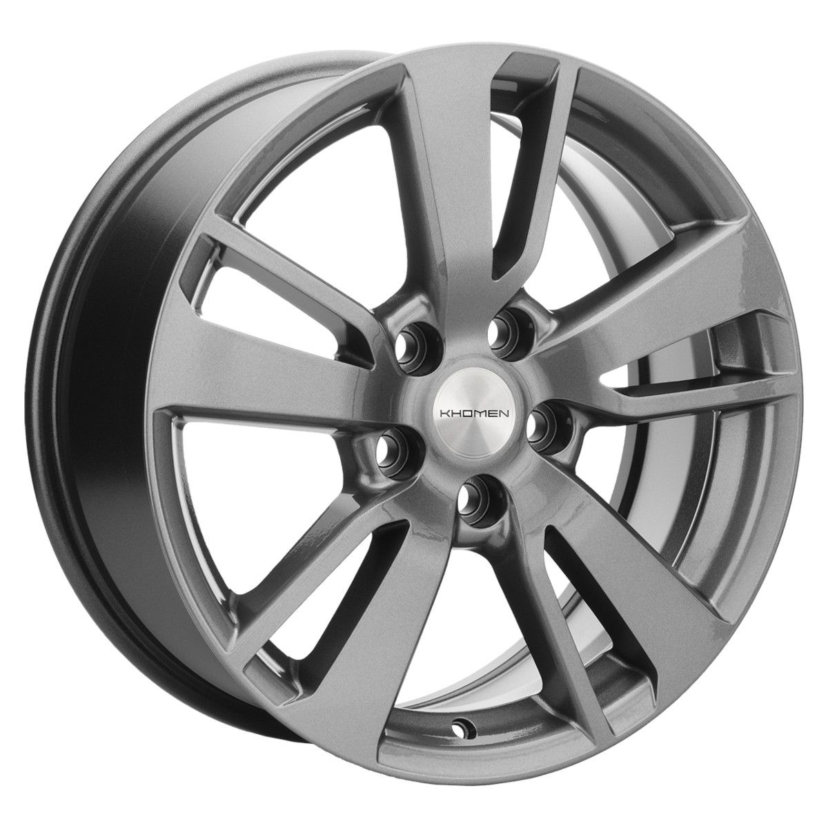 Khomen Wheels  KHW1704 (Outlander)  7,0\R17 5*114,3 ET38  d67,1  Gray
