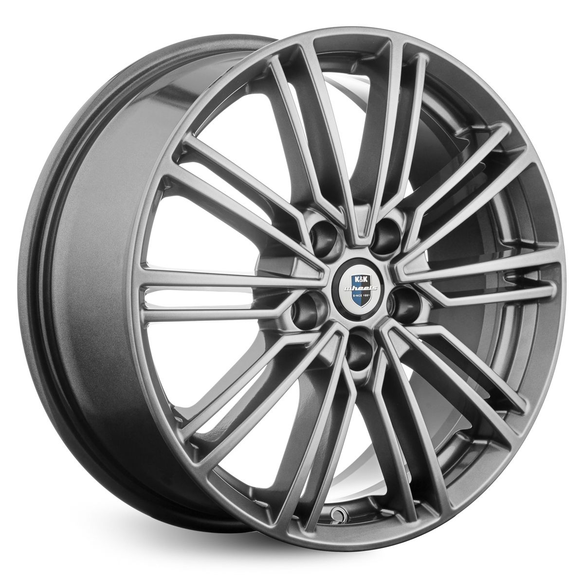 КиК  Эрфурт (КС898)  7,0\R17 5*110 ET48,5  d63,35  Дарк платинум