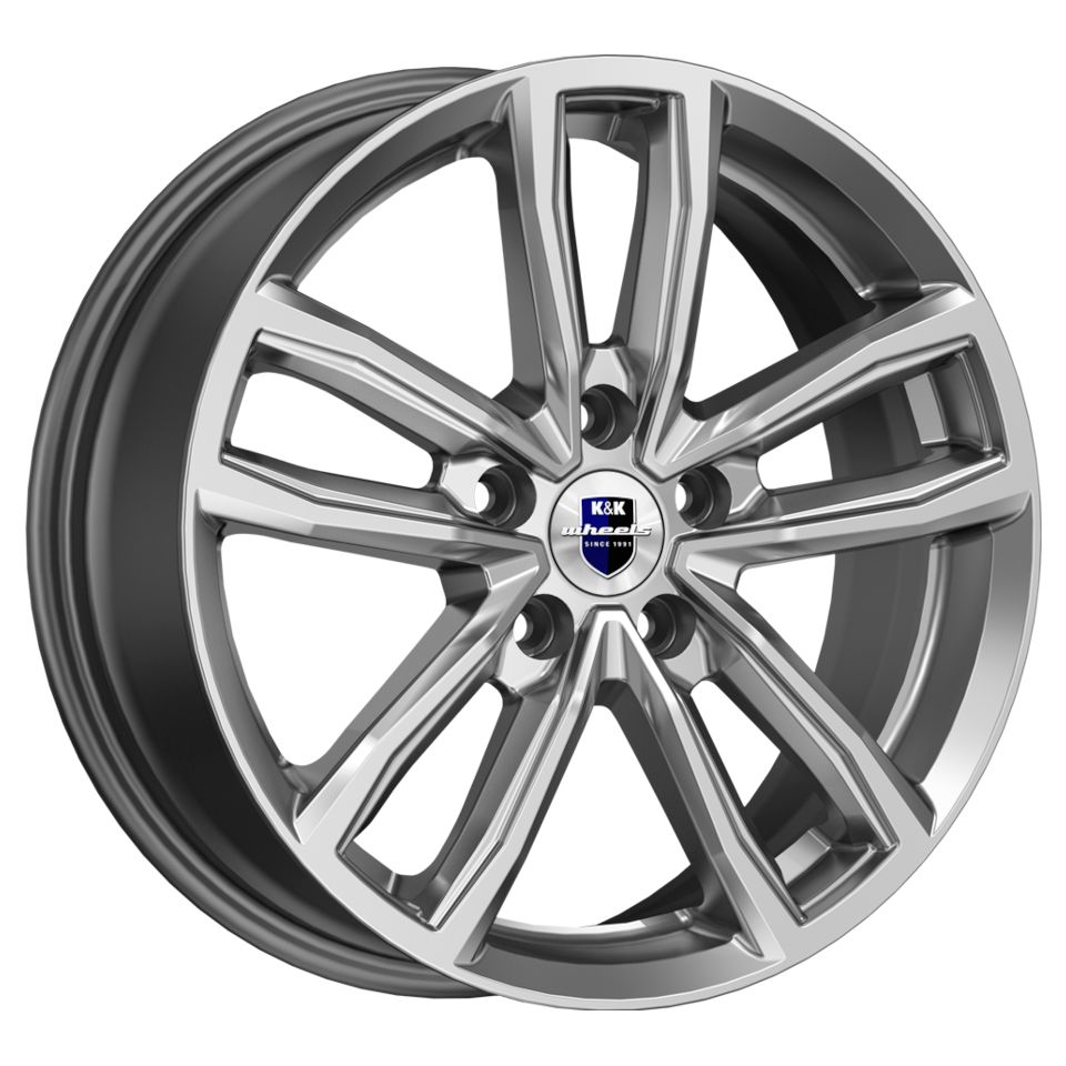 КиК  Каланг (КС1086)  6,5\R17 5*139,7 ET40  d98,1  Дарк платинум