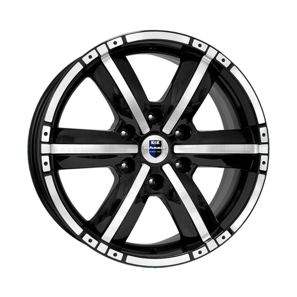 КиК  Окинава-оригинал (КС635)  7,5\R17 6*139,7 ET38  d67,1  Алмаз черный    <Ш>