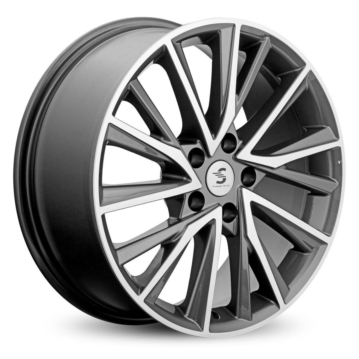 СКАД Premium  КР010 (18Tiggo 8 Pro)  7,5\R18 5*108 ET47  d60,1  Diamond gloss graphite    <С>