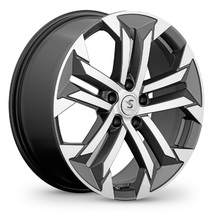 СКАД Premium  КР015 (19Geely Tugella)  7,5\R19 5*108 ET46  d63,35  Diamond gloss graphite