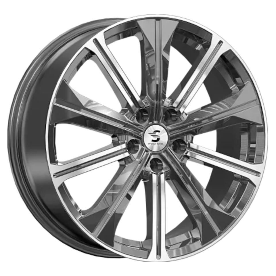 СКАД Premium  КР013 (19Tiggo 7 Pro)  7,0\R19 5*108 ET33  d60,1  Diamond gloss graphite    <С>