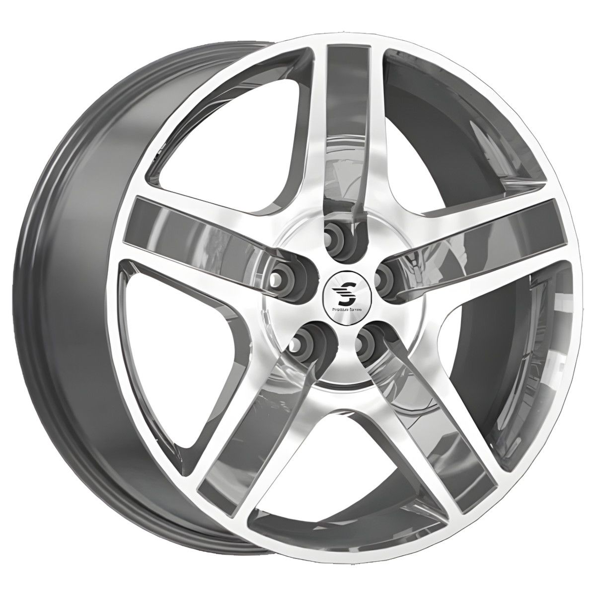 СКАД Premium  КР008 (20Li L7/Li L8)  8,5\R20 5*120 ET45,5  d62,5  Diamond gloss graphite