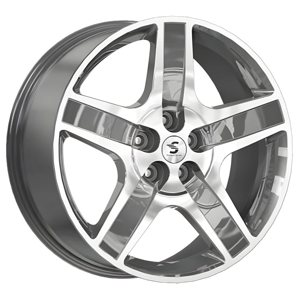 СКАД Premium  КР008 (20Defender)  8,5\R20 5*120 ET41,5  d72,6  Diamond gloss graphite    <Ш>