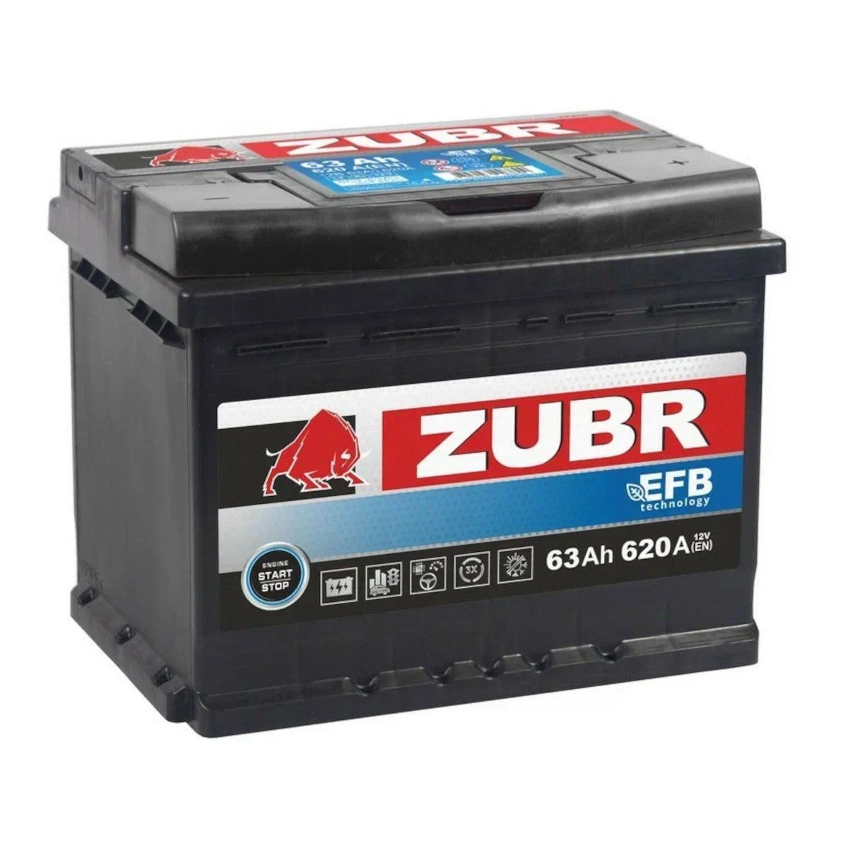 ZUBR  EFB  65Ah  650 En (обр)  ZE650F 242х175х190