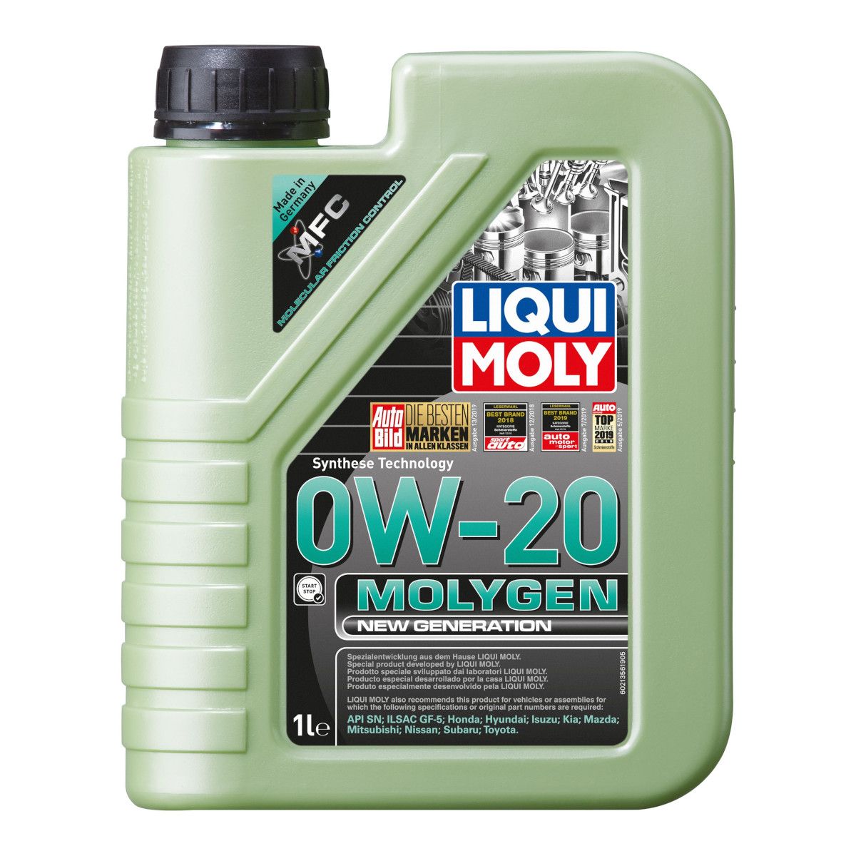 Liqui Moly  Molygen New Generation  0W20  SP/GF-6A  синт.  1л (21356)