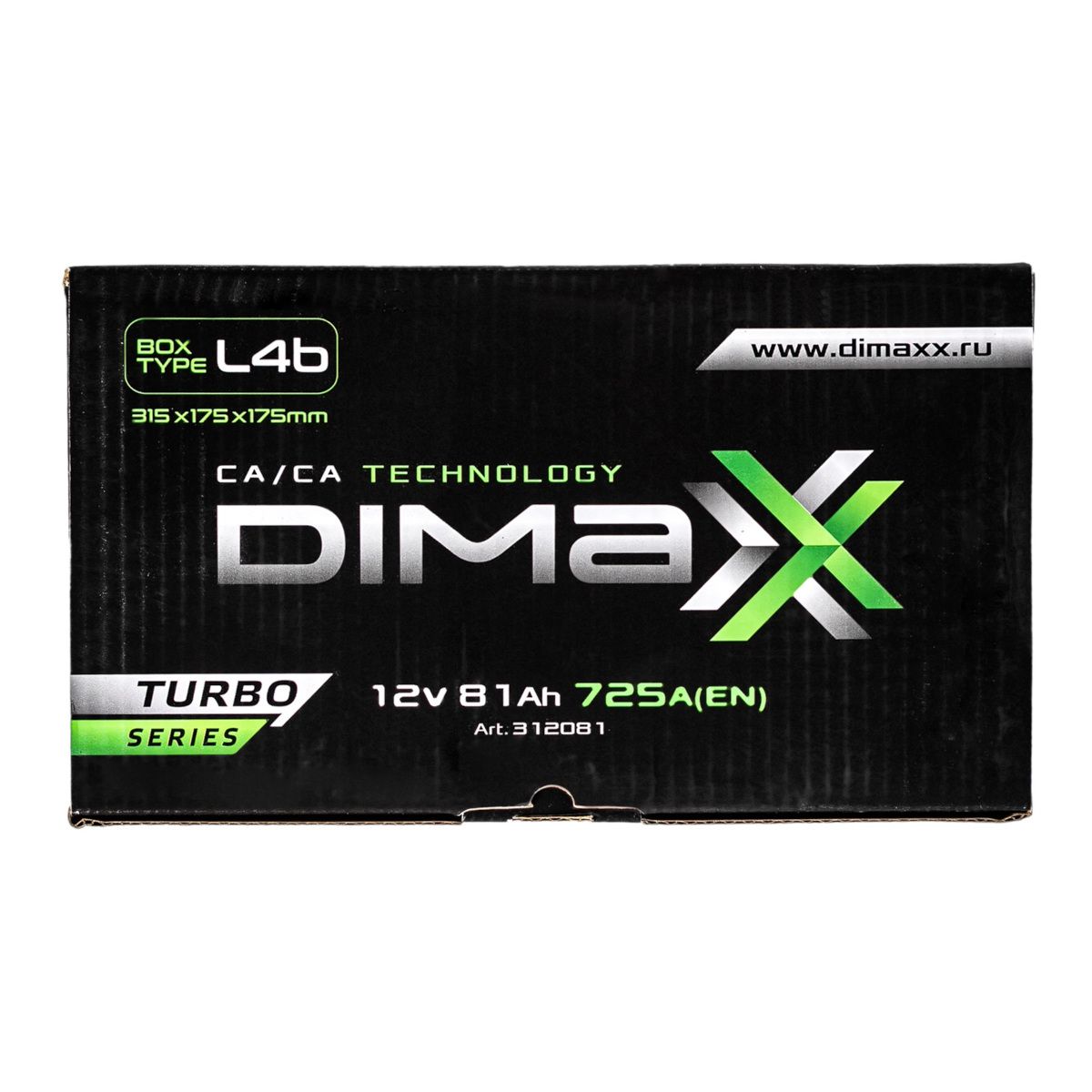 DIMAXX  turbo Euro  77Ah  705 En (обр)    276х175х190