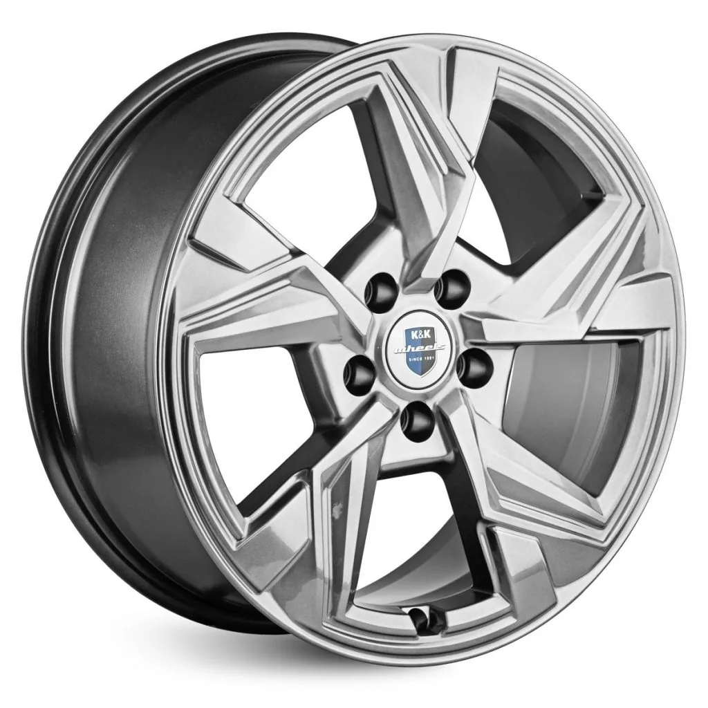 КиК Кайан (КС1012) 7,5R18 5*108 ET33 d67,1 Дарк платинум