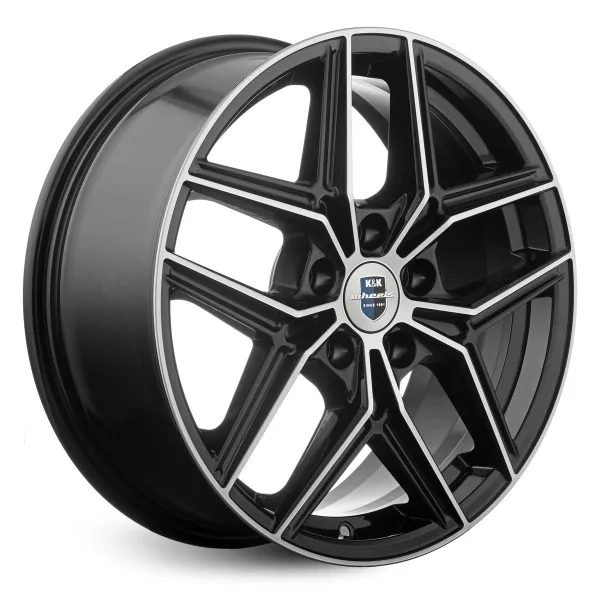 КиК Юнион (КС1025) 7,0R17 5*114,3 ET39 d60,1 Алмаз черный