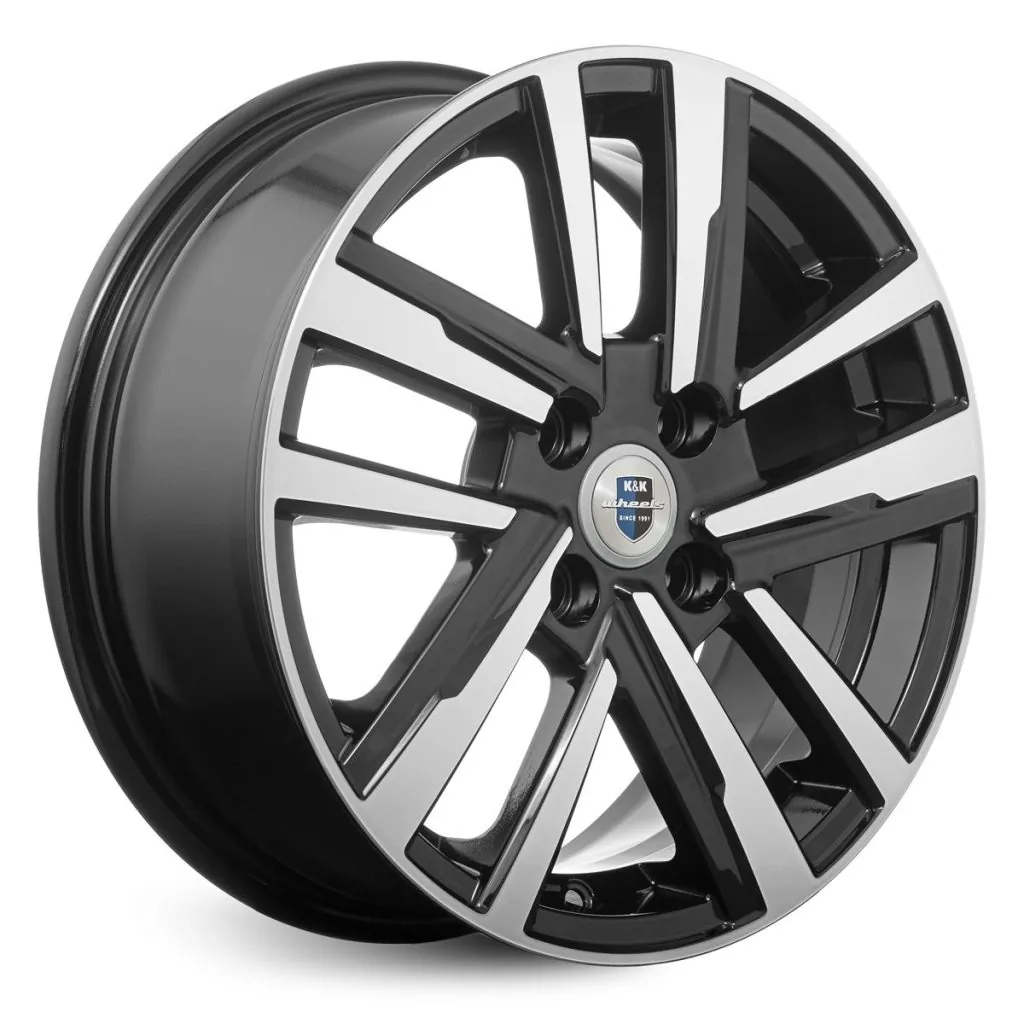 КиК  Хант (КС1034)  6,0R15 4*100 ET37  d60,1  Алмаз черный  [79945]  Fb max 480 kg