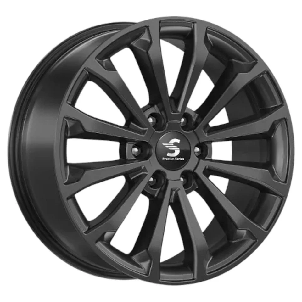 СКАД Premium  КР006 (20TANK 500)  8,5R20 6*139,7 ET33  d100,1  Fury black  [81666]  Fb max 1015 kg