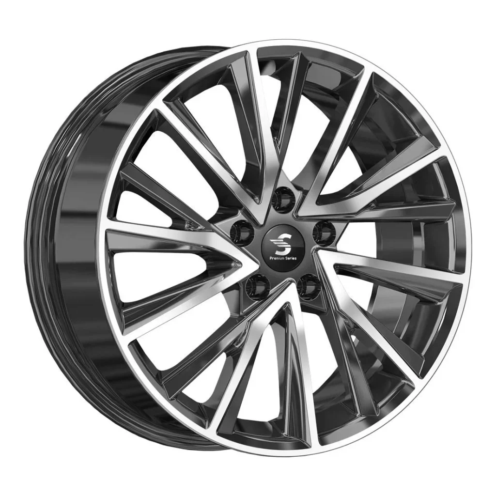СКАД Premium  КР010 (18EXEED TXL)  7,5R18 5*108 ET36  d65,1  Diamond Black Gris  [82155]  Fb max 700 kg