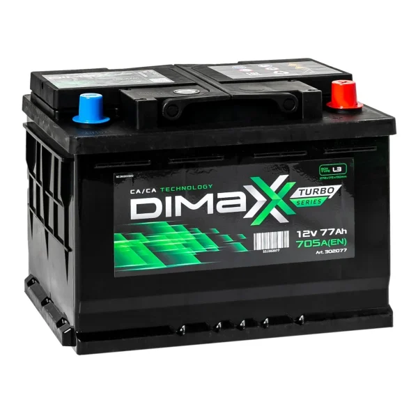 DIMAXX  turbo Euro  103Ah  885 En (обр)  [320103]  353х175х190