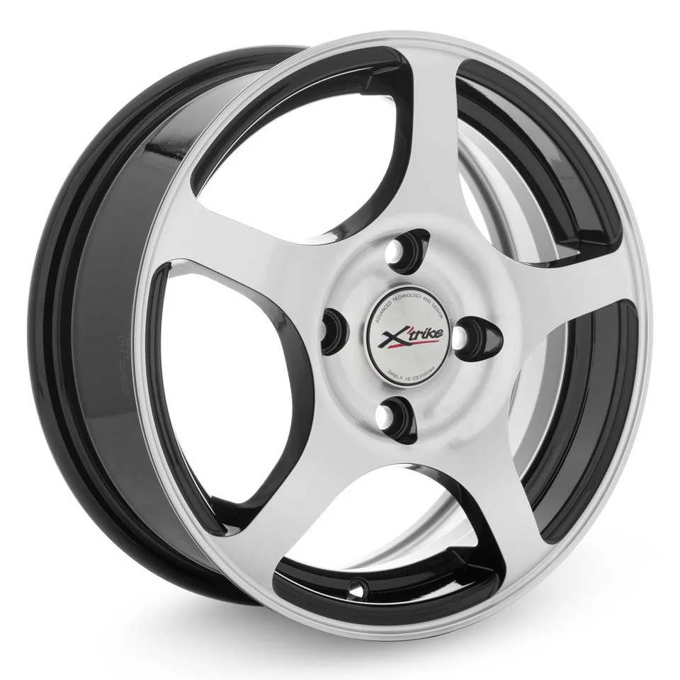 X'trike  X-103  5,5R14 4*100 ET35  d67,1  BK/FP  [10853]  Fb max 505 kg