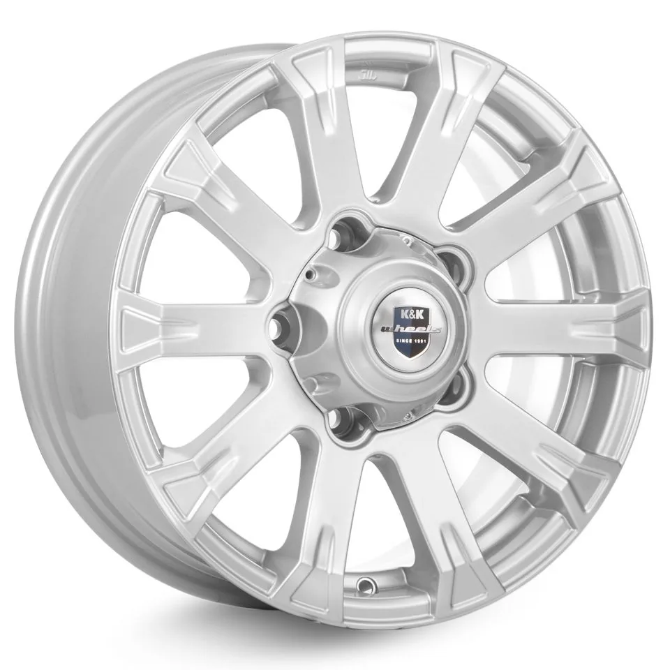 КиК  Байкал (КС601)  7,0R16 5*139,7 ET35  d98,5  Сильвер  [14183]  Fb max 825 kg