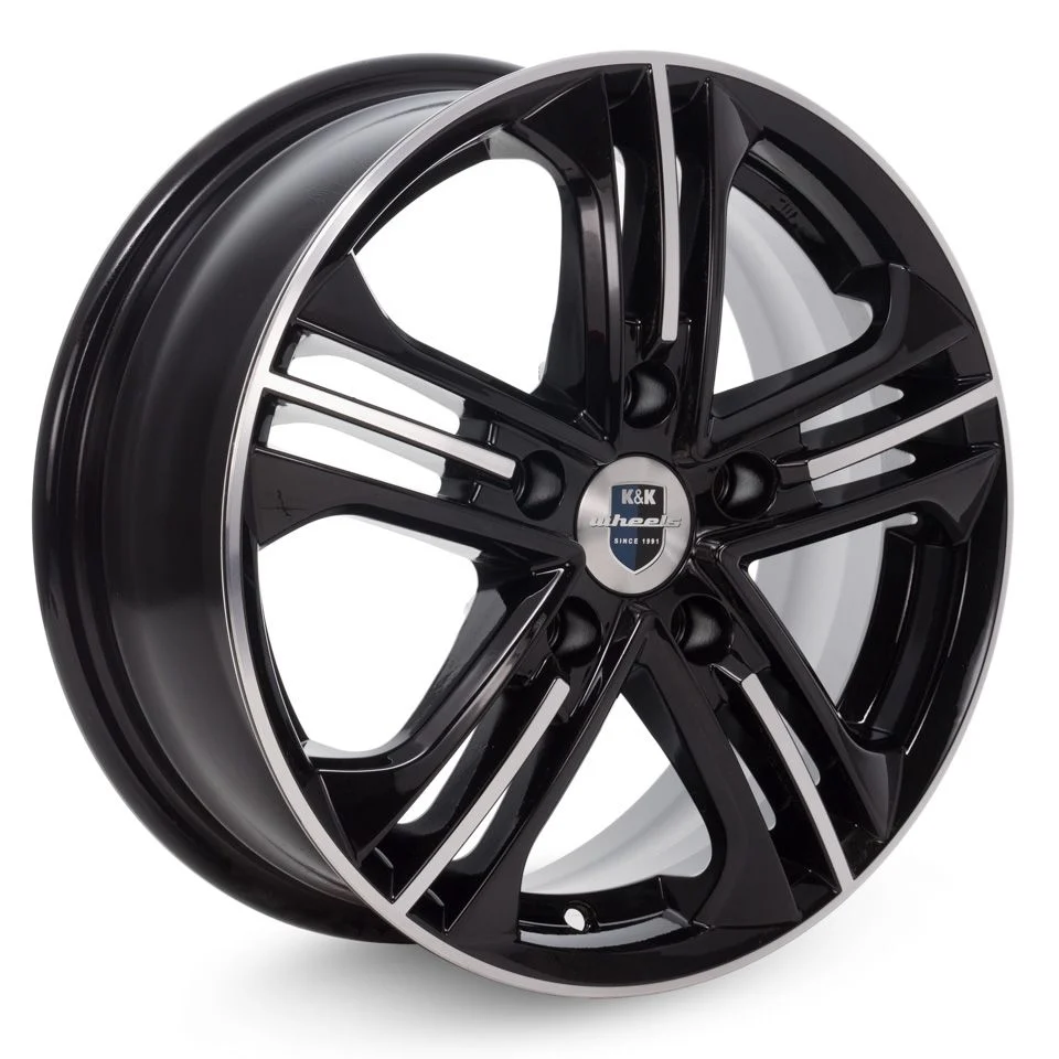 КиК  Trinity (КС615)  6,0R15 5*100 ET39  d67,1  Алмаз черный  [14069]  Fb max 615 kg