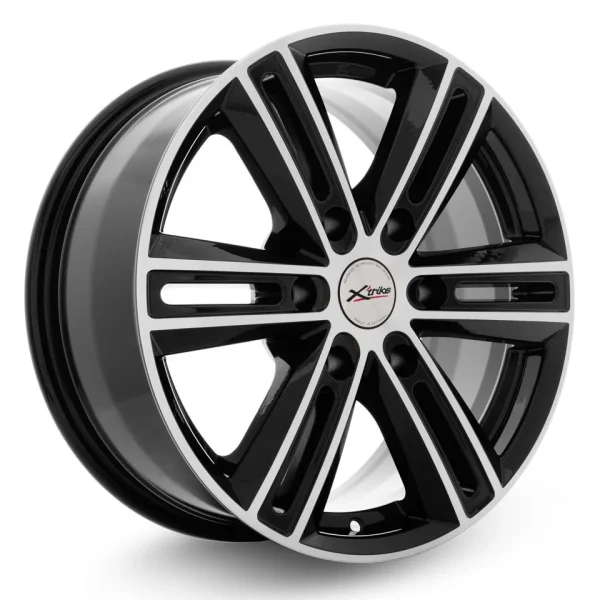 X’trike  X-124  7,5R17 6*114,3 ET30  d66,1  BK/FP  [67582]  Nissan Pathfinder  Fb max 900 kg