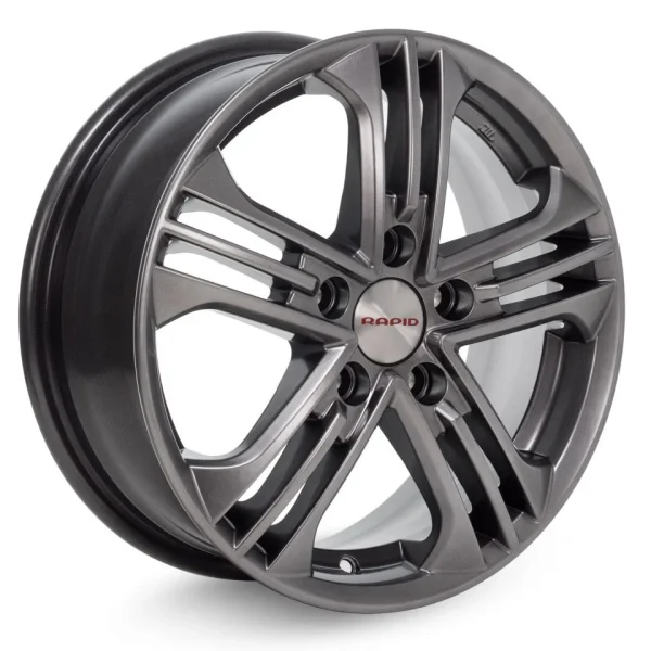 КиК  Trinity-оригинал (КС615)  6,0R15 5*114,3 ET44  d67,1  Дарк платинум  [r72345]  Fb max 615 kg
