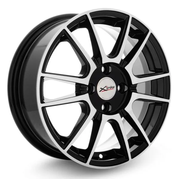 X'trike  X-127  6,0R15 4*114,3 ET40  d66,1  BK/FP  [14902AX]  Fb max 540 kg