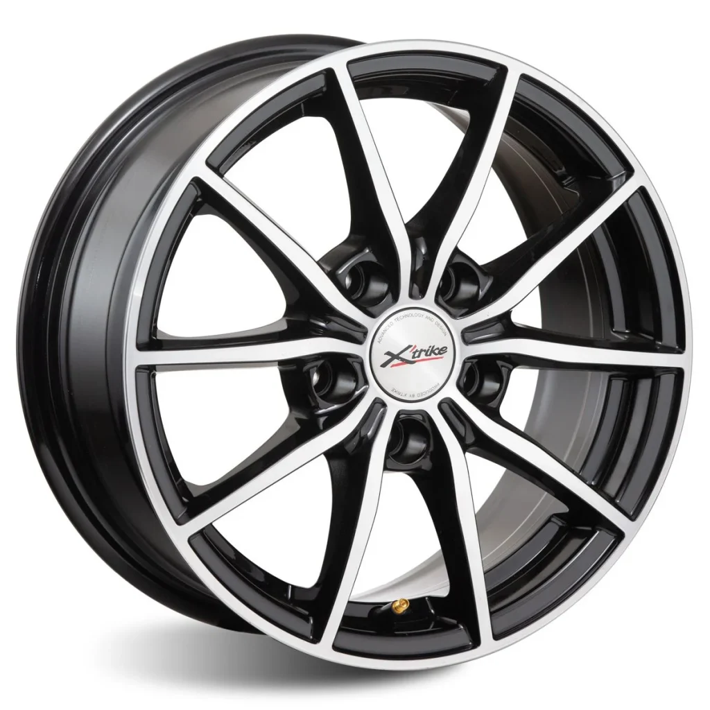 X’trike  X-111М  6,5R15 5*112 ET35  d66,6  BK/FP  [76794]  Fb max 583 kg