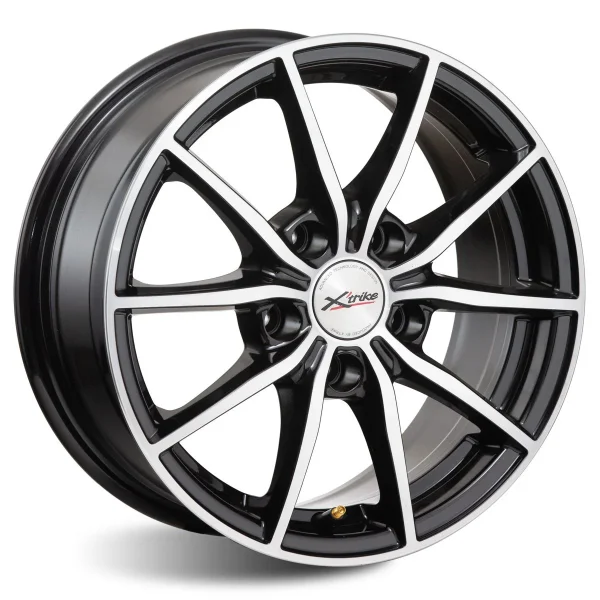 X’trike  X-111М  6,5R15 5*112 ET35  d66,6  BK/FP  [76794]  Fb max 583 kg