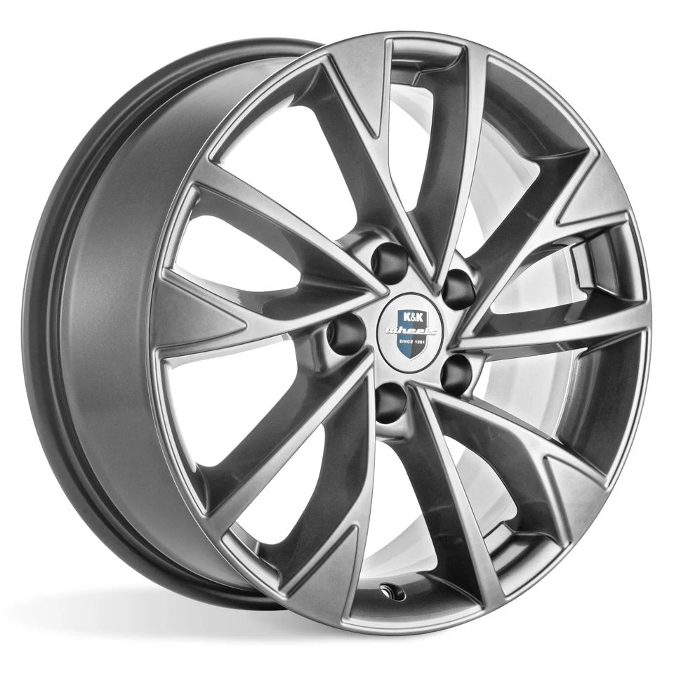 КиК  Роквуд (КС900)  7,0R17 5*108 ET33  d60,1  Дарк платинум  [77055]  Fb max 655 kg