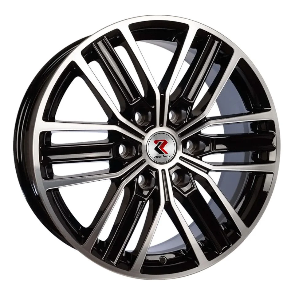 RЕPLIKEY  Pajero Sport (B218)  7,5R18 6*139,7 ET38  d67,1  BK/FP  [21805AY]    Fb max 890 kg