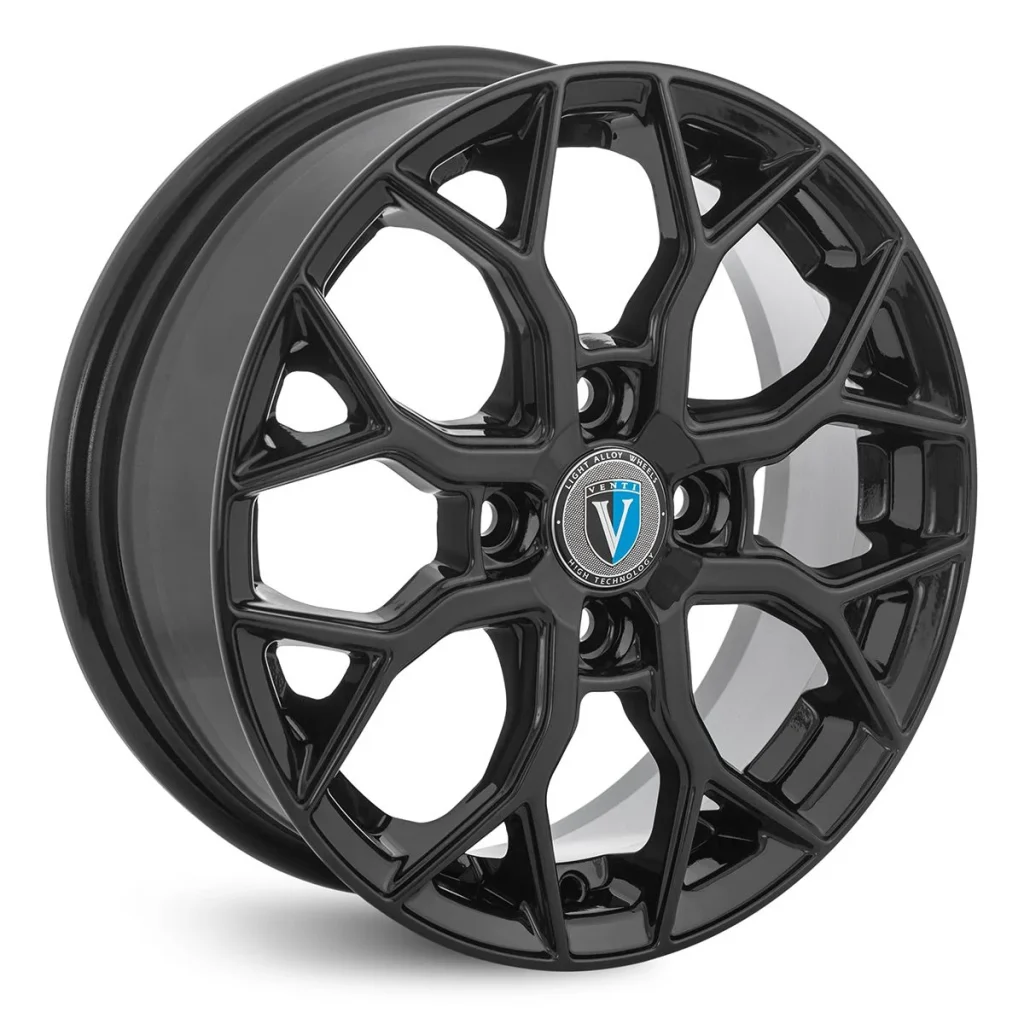 VENTI  1419 V  5,5R14 4*98 ET35  d58,6  BL  [V1419-5514-586-4×98-35BL]  Fb max 450 kg