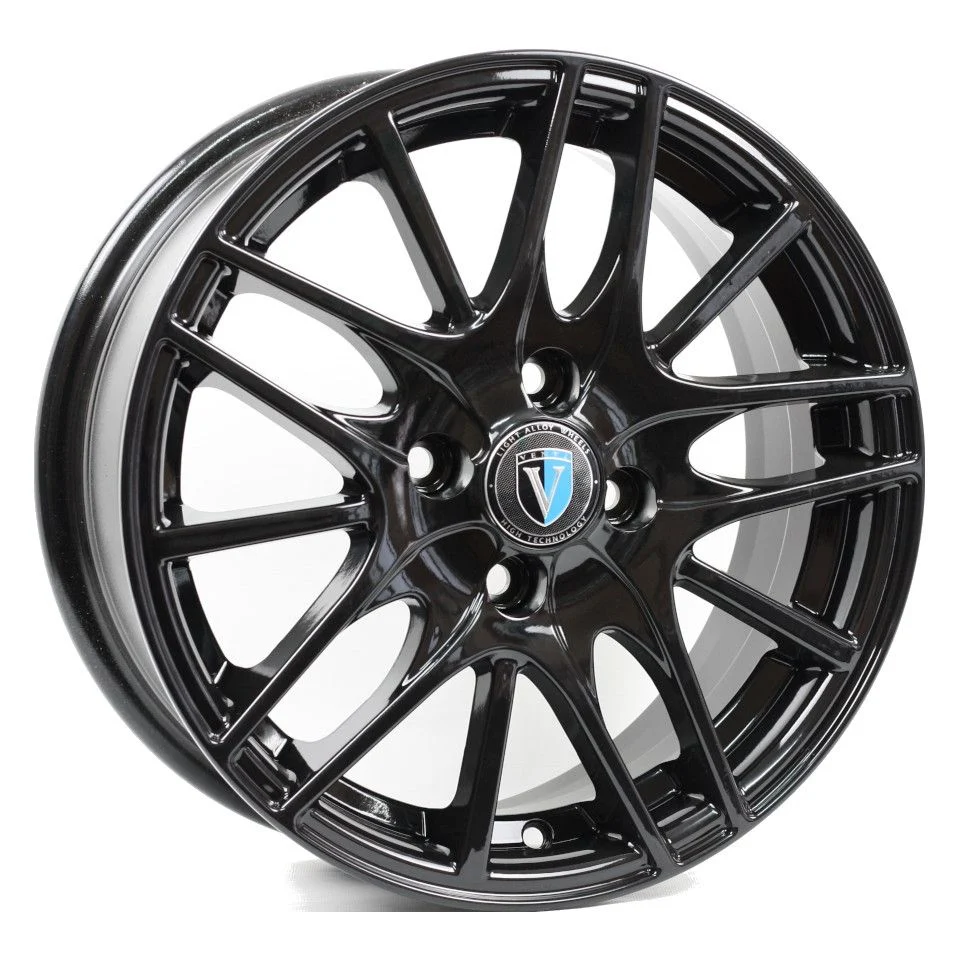 VENTI  1506 V  6,0R15 4*100 ET45  d54,1  BL  [V1506-615-541-4×100-45BL]  Fb max 450 kg