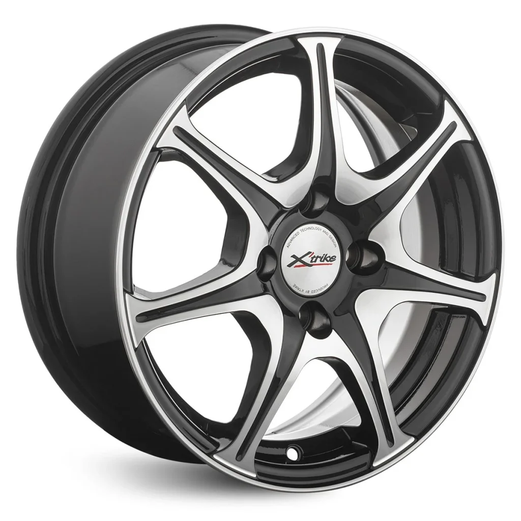 X’trike  X-110  6,0R14 4*114,3 ET35  d67,1  BK/FP  [14633AX]  Fb max 495 kg