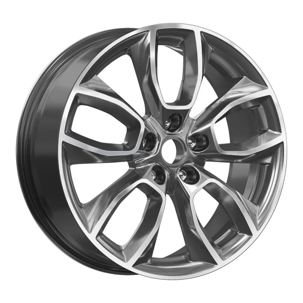 СКАД Premium  КР001 (18Outlander)  7,0R18 5*114,3 ET38  d67,1  Diamond gloss graphite  [77550]    Fb max 700 kg