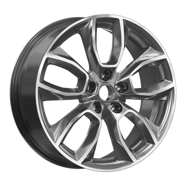 СКАД Premium  КР001 (18Outlander)  7,0R18 5*114,3 ET38  d67,1  Diamond gloss graphite  [77550]    Fb max 700 kg