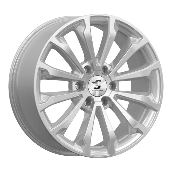 СКАД Premium  КР006 (20Pajero Sport)  8,5R20 6*139,7 ET33  d67,1  Elite silver  [78897]    Fb max 1015 kg