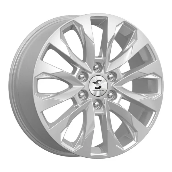 СКАД Premium  КР007 (20Haval H9)  8,0R20 6*139,7 ET42  d75,1  Elite silver  [78991]    Fb max 965 kg