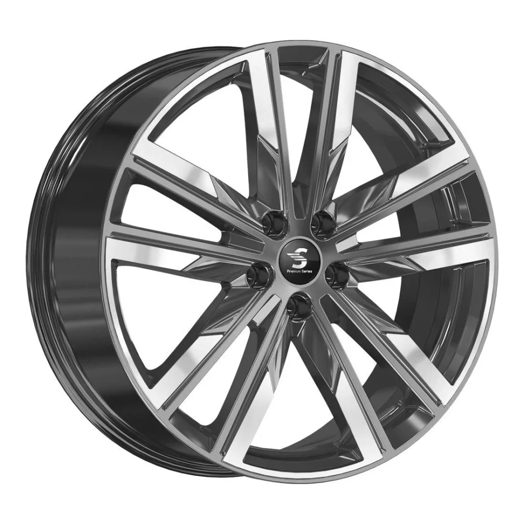 СКАД Premium  КР014 (20EXEED VX)  8,0R20 5*108 ET36  d65,1  Diamond gloss graphite  [79386]  Fb max 840 kg