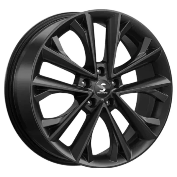 СКАД Premium  КР012 (18Qashqai)  7,0R18 5*114,3 ET40  d66,1  Fury black  [4200630]  Fb max 650 kg