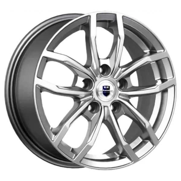 КиК  Фрост (КС1048)  6,5R15 5*112 ET43  d57,1  Дарк платинум  [80339]    Fb max 595 kg