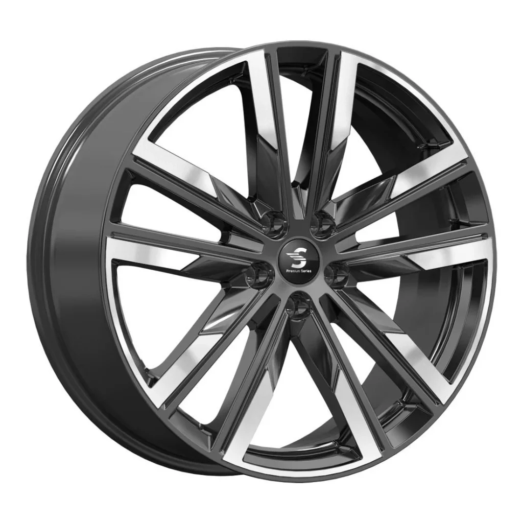 СКАД Premium  КР014 (20EXEED VX)  8,0R20 5*108 ET36  d65,1  Diamond Black Gris  [82142]  Fb max 840 kg