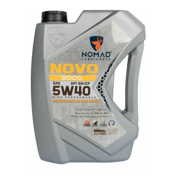 NOMAD  NOVO 9000 GREEN  5W40  SP  C3  синт.  4л (6290360901046)