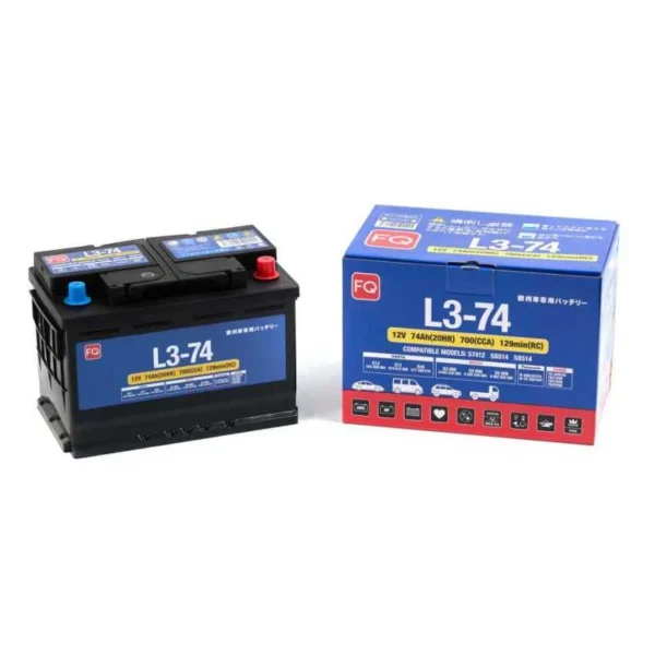 FQ  DIN EURO  74Ah  700 En (обр)  L3-74 276х175х190
