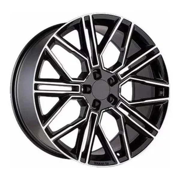 Khomen Wheels  KHW2101 (Audi E-tron)  9,5R21 5*112 ET36  d66,6  Black matt-FP  [KHW210101BMF]    Fb max 950 kg