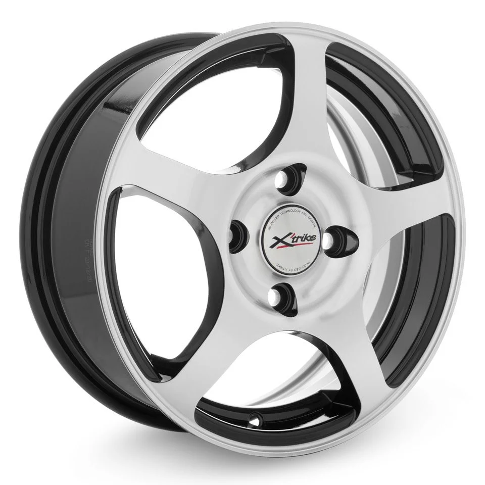 X’trike  X-103  5,5R14 4*108 ET43  d63,35  BK/FP  [30503AX]  Fb max 505 kg