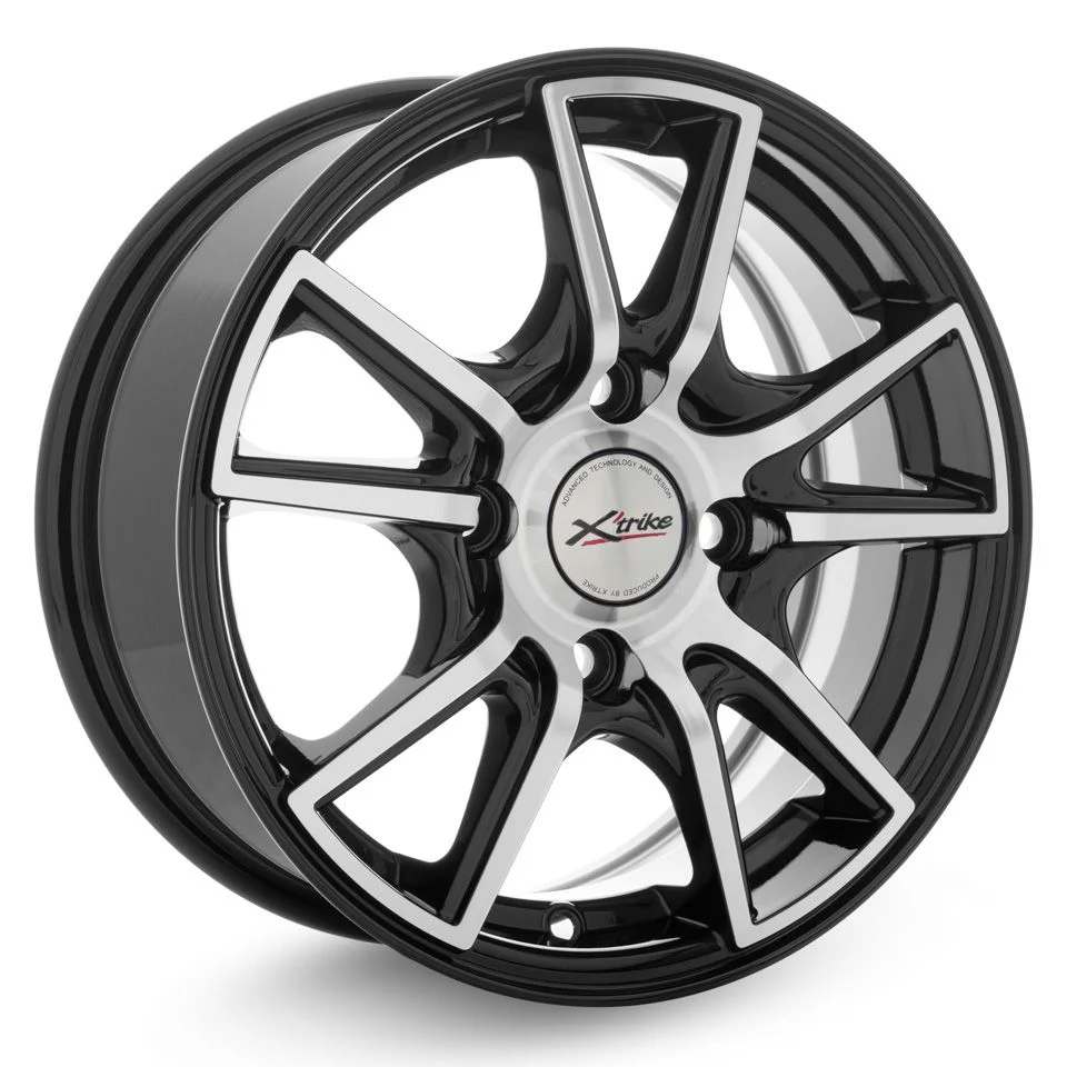 X’trike  X-104  6,0R14 4*98 ET38  d58,5  BK/FP  [30700AX]  Fb max 530 kg