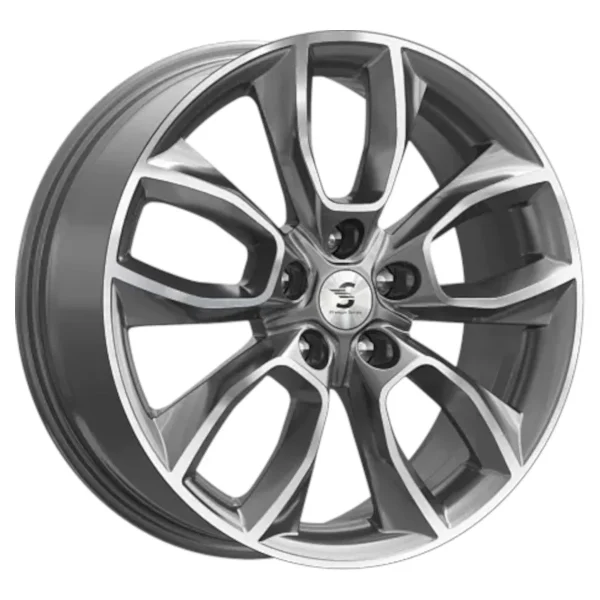 СКАД Premium  КР001 (18Hongqi H5 II)  7,0R18 5*114,3 ET45  d67,1  Diamond gloss graphite  [84284]  Fb max 700 kg